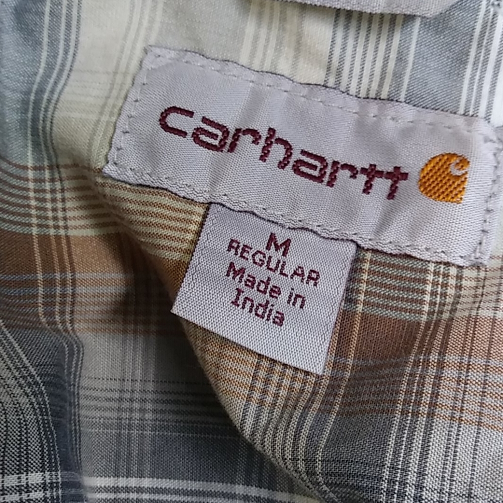 0520 Carhartt Short Sleeve Button Up - Picture 5 of 7